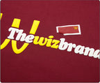 THEWIZ Brand Foam Letter Printed Hoodies