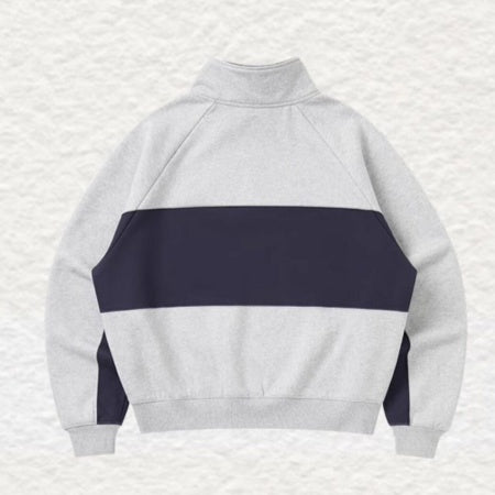 Retro Half Zip Embroidered THEWIZ Brand Pullover