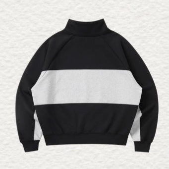 Retro Half Zip Embroidered THEWIZ Brand Pullover