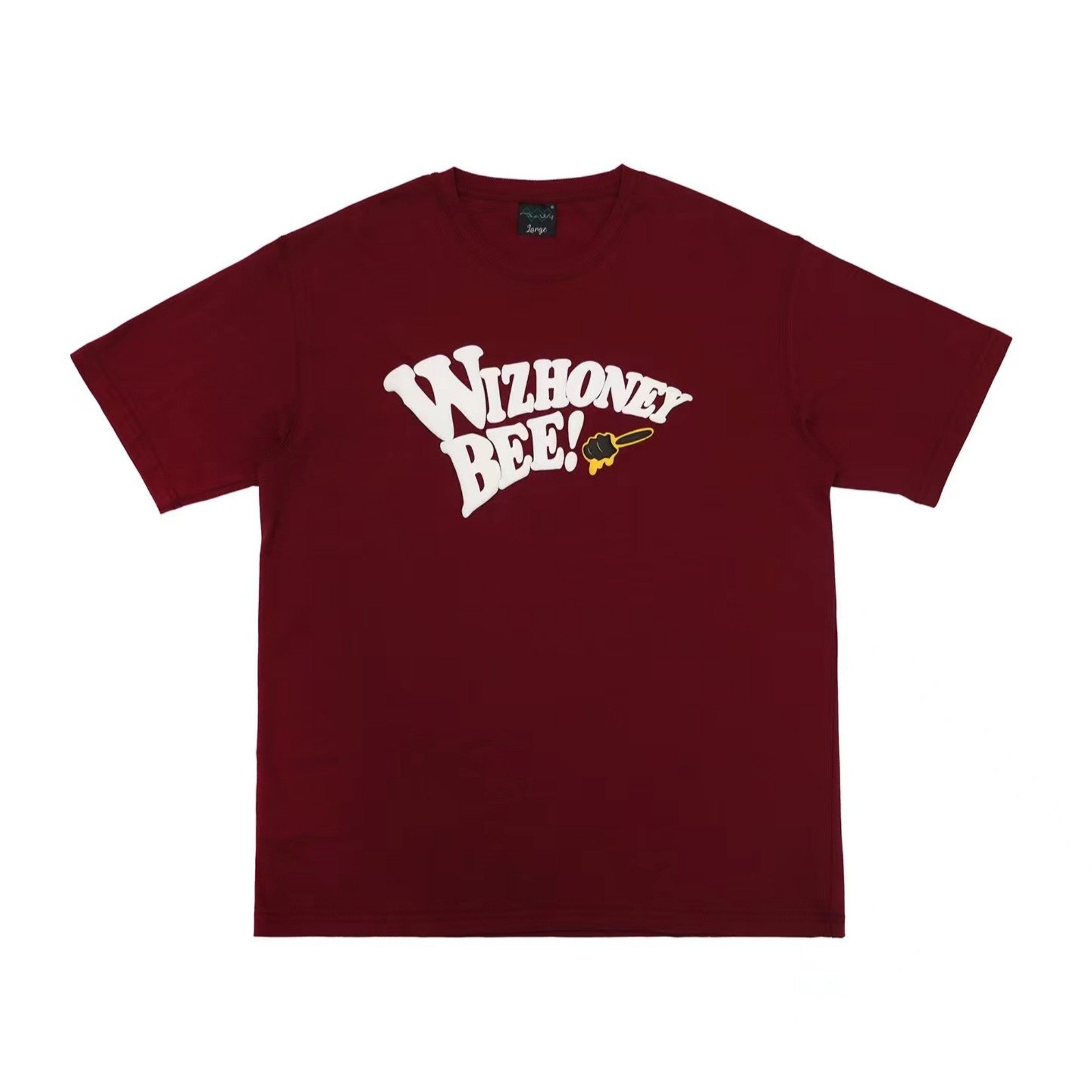 WIZ HONEY BEE Print Short Sleeve T-shirt - Navy