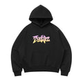 THEWIZ Gradient Letter Foam Printed hoodies