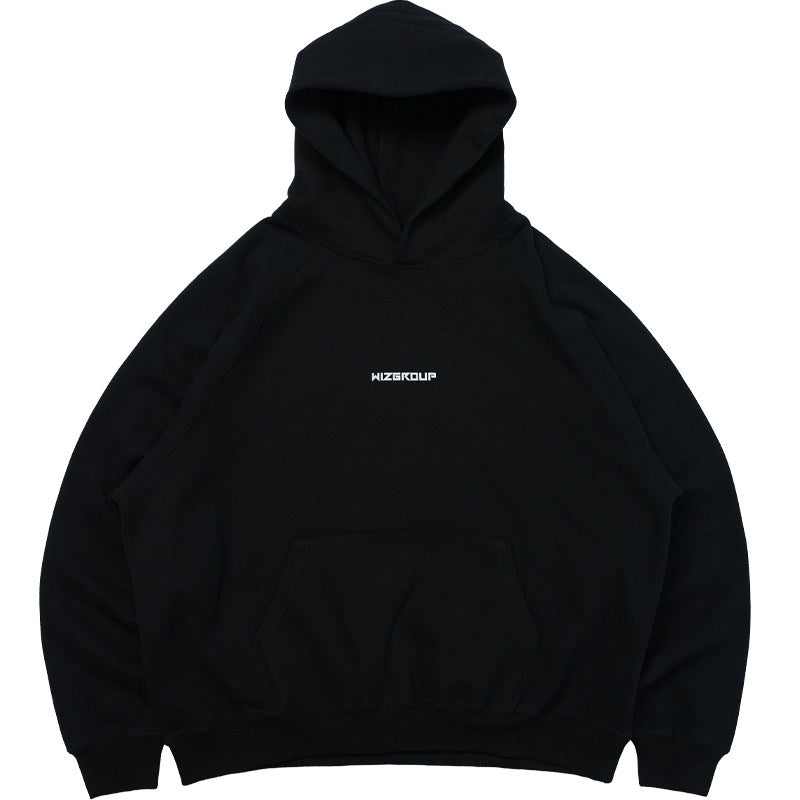 Basic Logo WIZ Group Loose Fit Hoodies