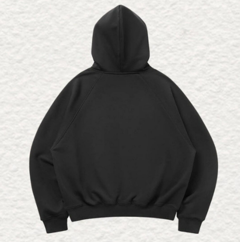 THEWIZ Brand Foam Letter Printed Hoodies