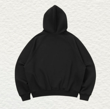 THEWIZ Gradient Letter Foam Printed hoodies